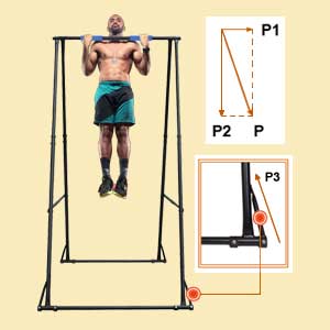 khung treo vong yoga bay