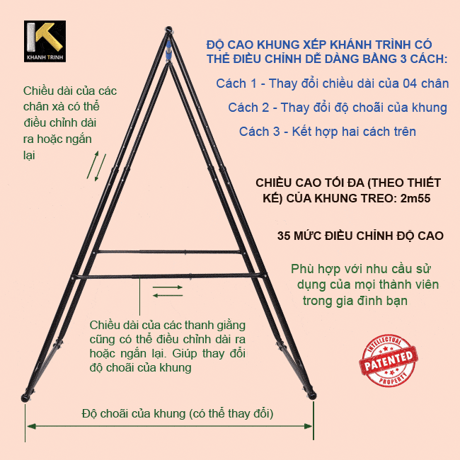 khung treo yoga bay 1520